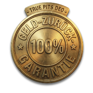 Geld Zurück Garantie True Pits Deo