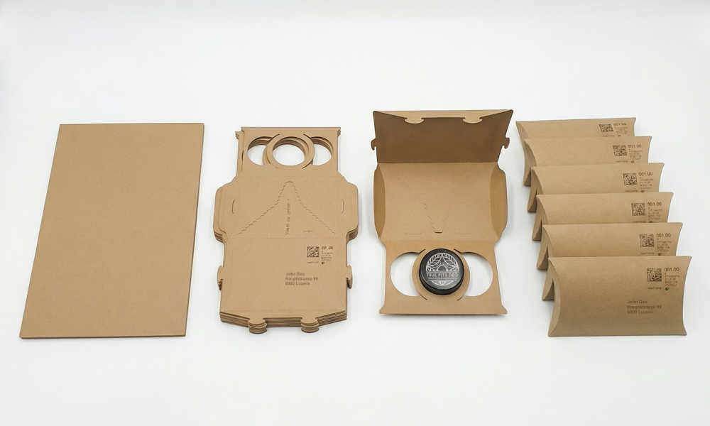 Verpackungs Produktionsschritte